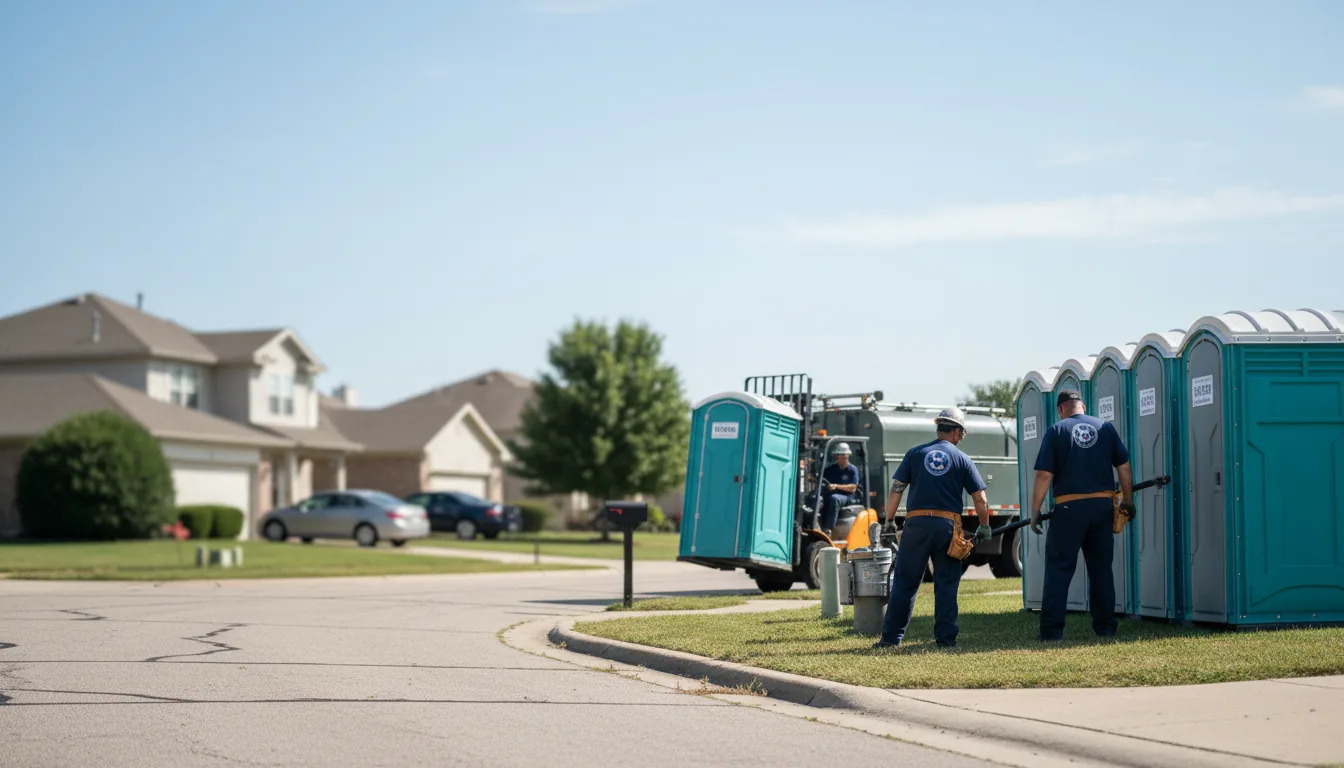 Porta Potty Rental in New Home, TX near me